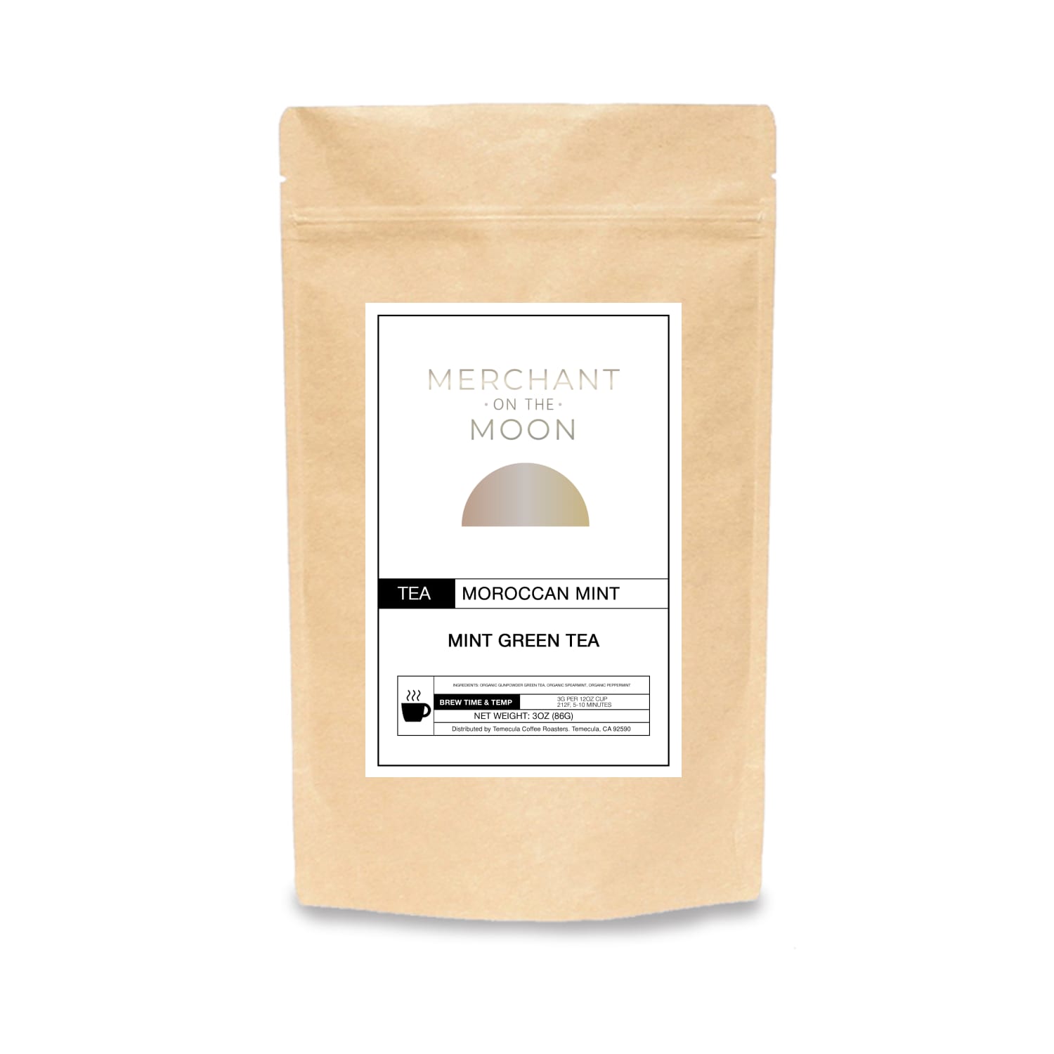 moroccan mint tea Merchant on the Moon
